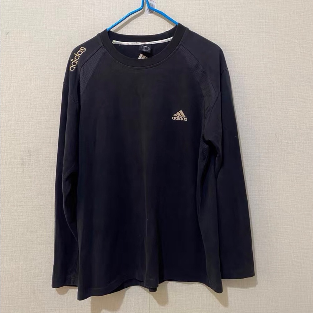 adidas Black Long Sleeve Shirt